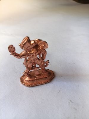 Copper hunuman idol