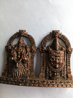Copper balajilakshmi idol