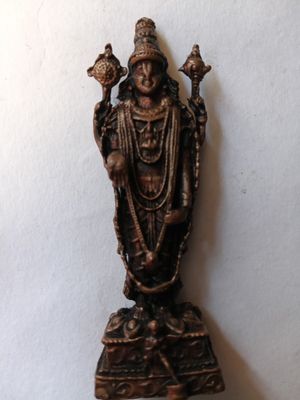 Copper balaji idol