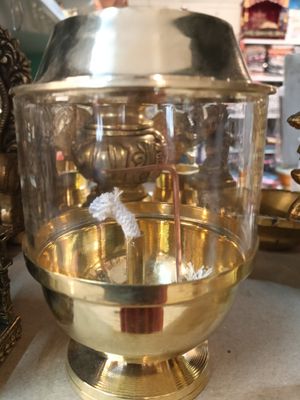 Brass bathi lamp