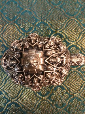 Brass tortoise asthalakshmi with Shree chakram