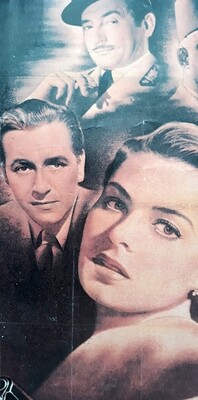 Casablanca Movie Poster Humphrey Bogart 1970 (#0680)