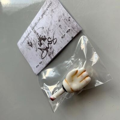 Dismalhand Mickey Mouse Hand - At the opening of Dismaland 2015 - (Unopened) (#0261)