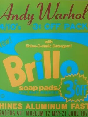 ​Andy Warhol - Brillo Soap Pads - Poster (#0328.01)