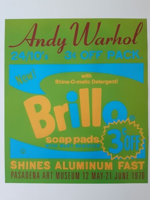 ​Andy Warhol - Brillo Soap Pads - Poster (#0328.01)