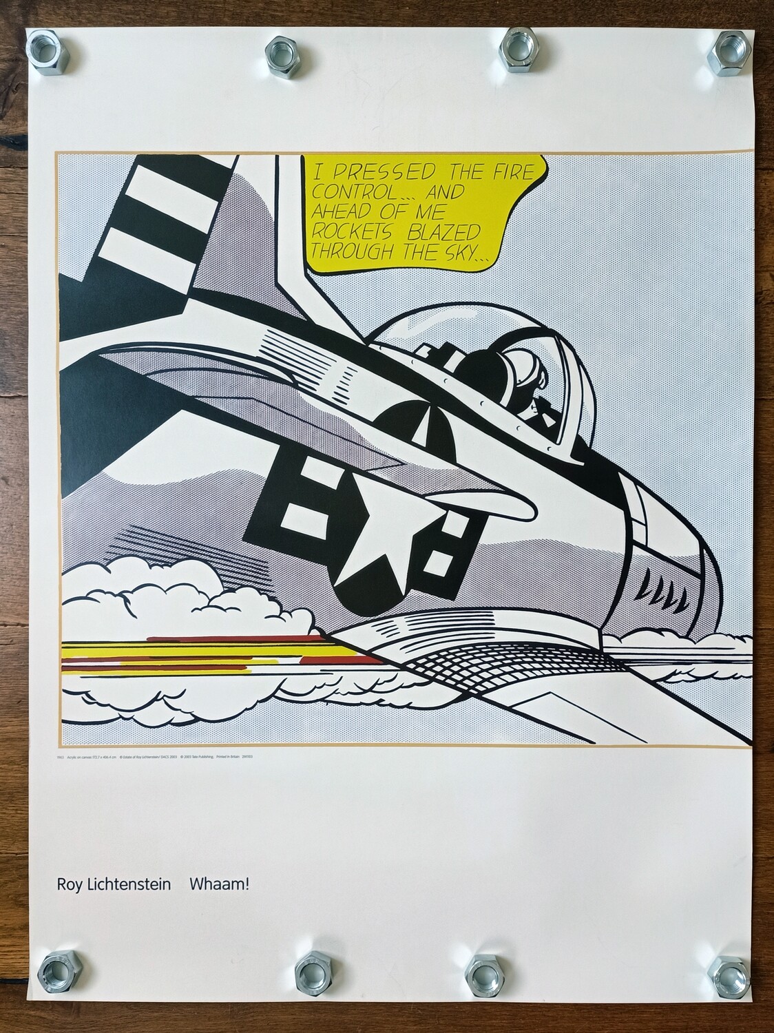 ​Roy Lichtenstein Whaam! 2 Posters (#0331)