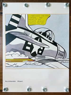 ​Roy Lichtenstein Whaam! 2 Posters (#0331)