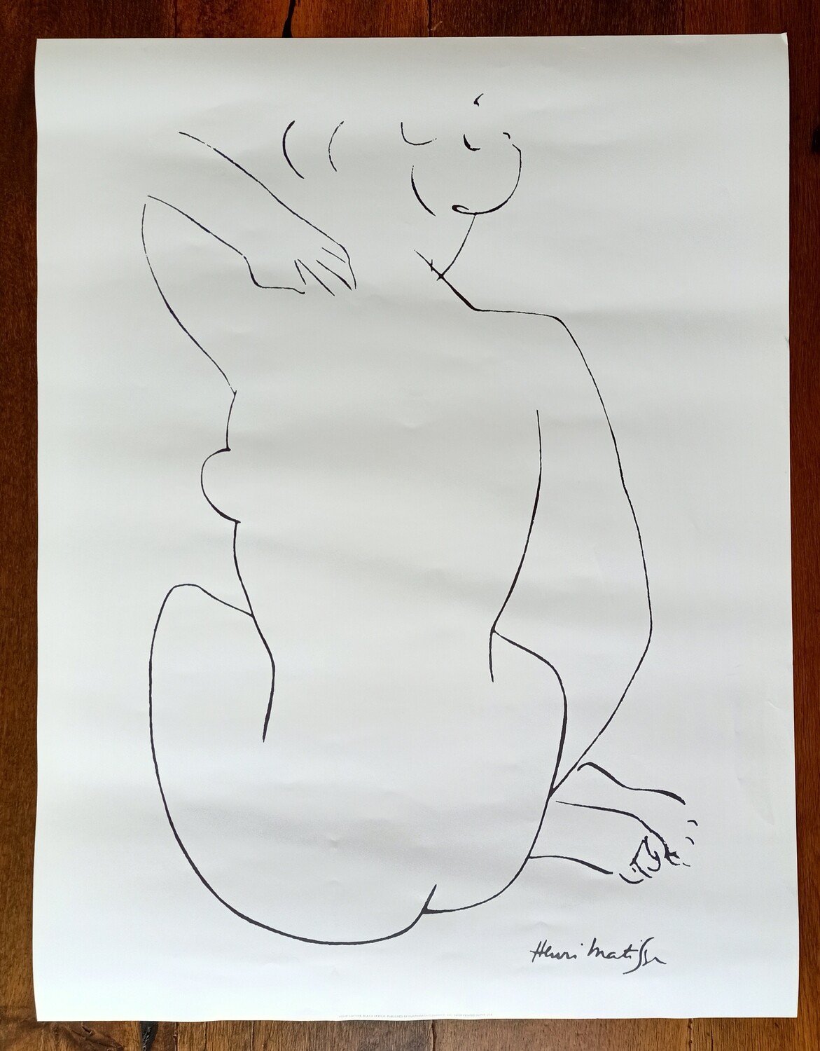 ​Henri Matisse Lithograph Nude (#0435)