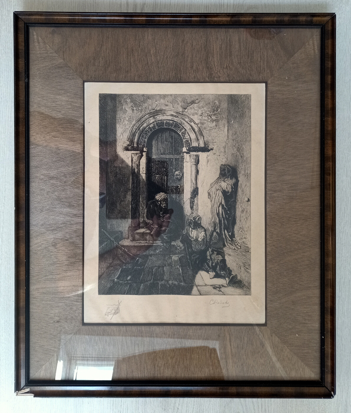 ​18 Paintings: Etch, Drawing and Watercolors for sale (#0433)