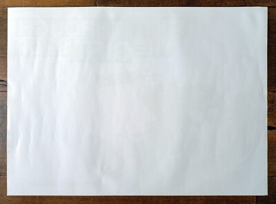 ​Banksy Official Rare poster 'Exit through the gift shop' 2010 (#0452)