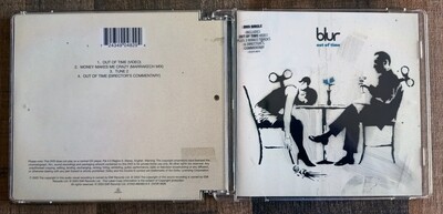​Banksy - Blur Out of Time DVD Blue Single - (#0478)