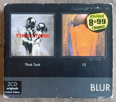 Banksy ​RARE 2CD Blur 13 and Think Tank Limited Edition (#0566)