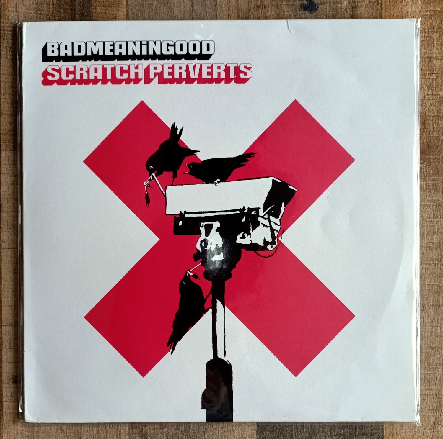 ​Banksy Badmeaningood Scratch Perverts Vol. 4 UK 2003 - 2 lp (#0582)