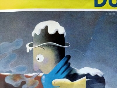 ​Cassandre (Adolphe Mouron), 1901 - 1968. Dubonnet Vin Tonique Au Quinquina Poster (#0424)
