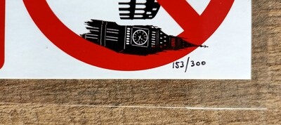 Zedsy​ Sticker "No Cliche Photography" 153/300 (#0534)