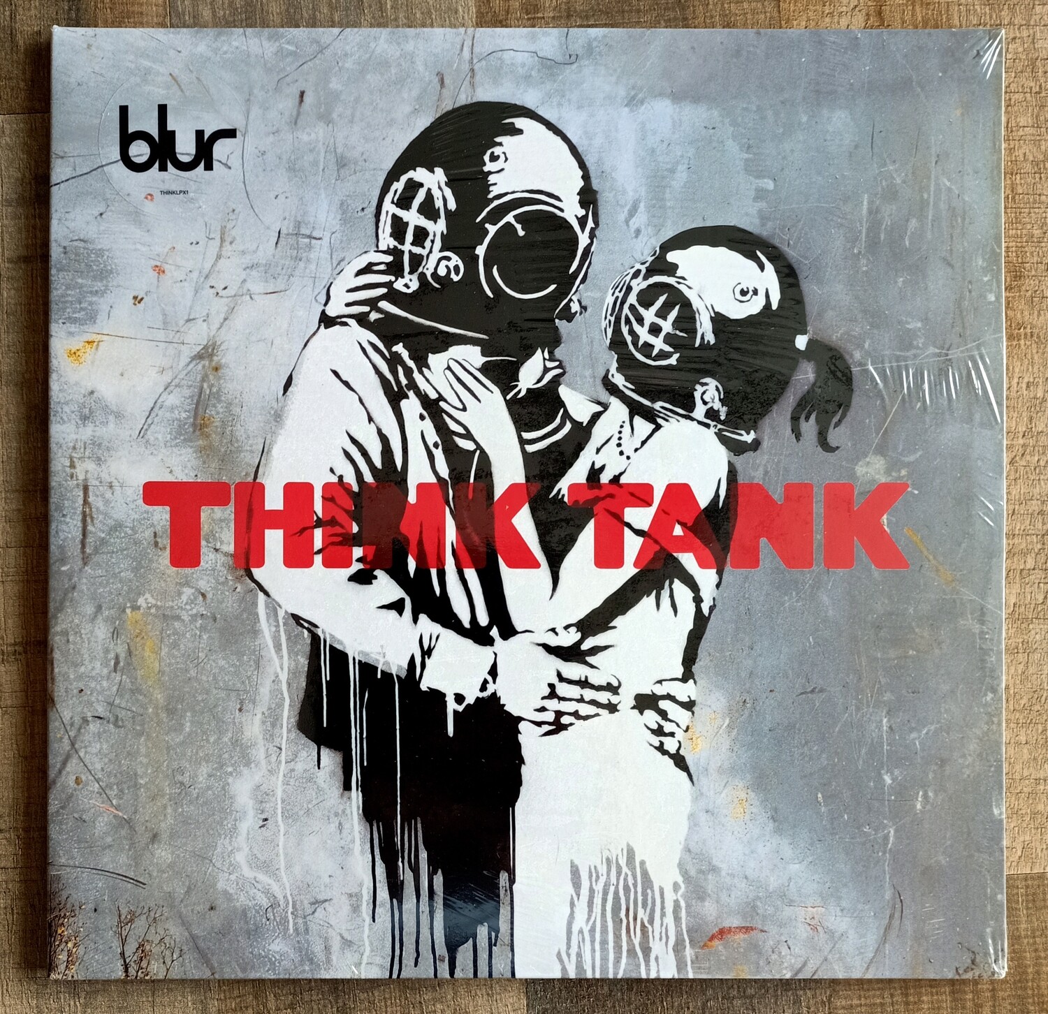 Rare Banksy blur think tank – 2 lp 2012 (#0499)