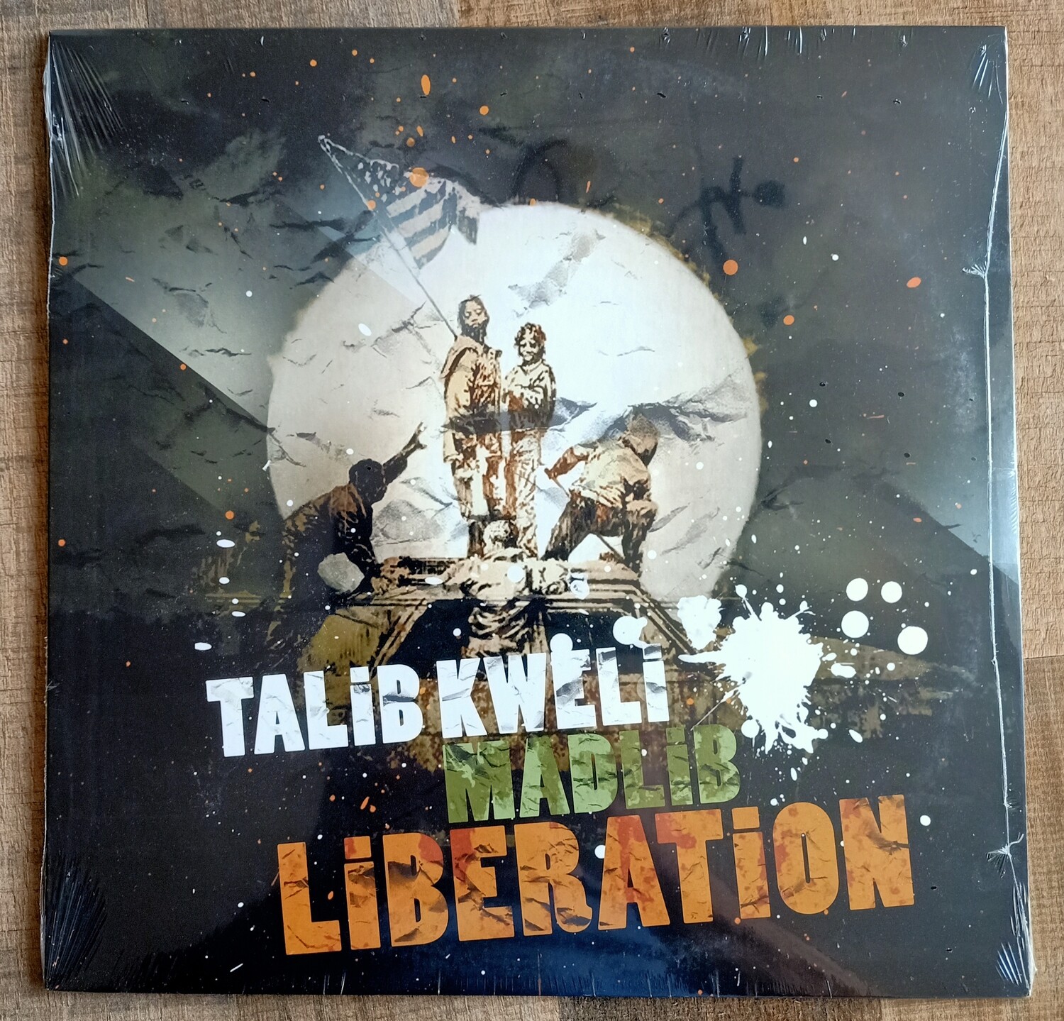Banksy Talib Kweli &amp; Madlib liberation Vinyl LP (#0498)