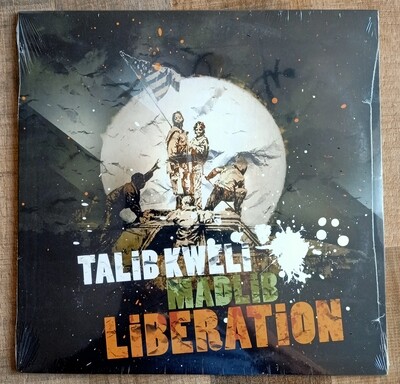 Banksy Talib Kweli &amp; Madlib liberation Vinyl LP (#0498)