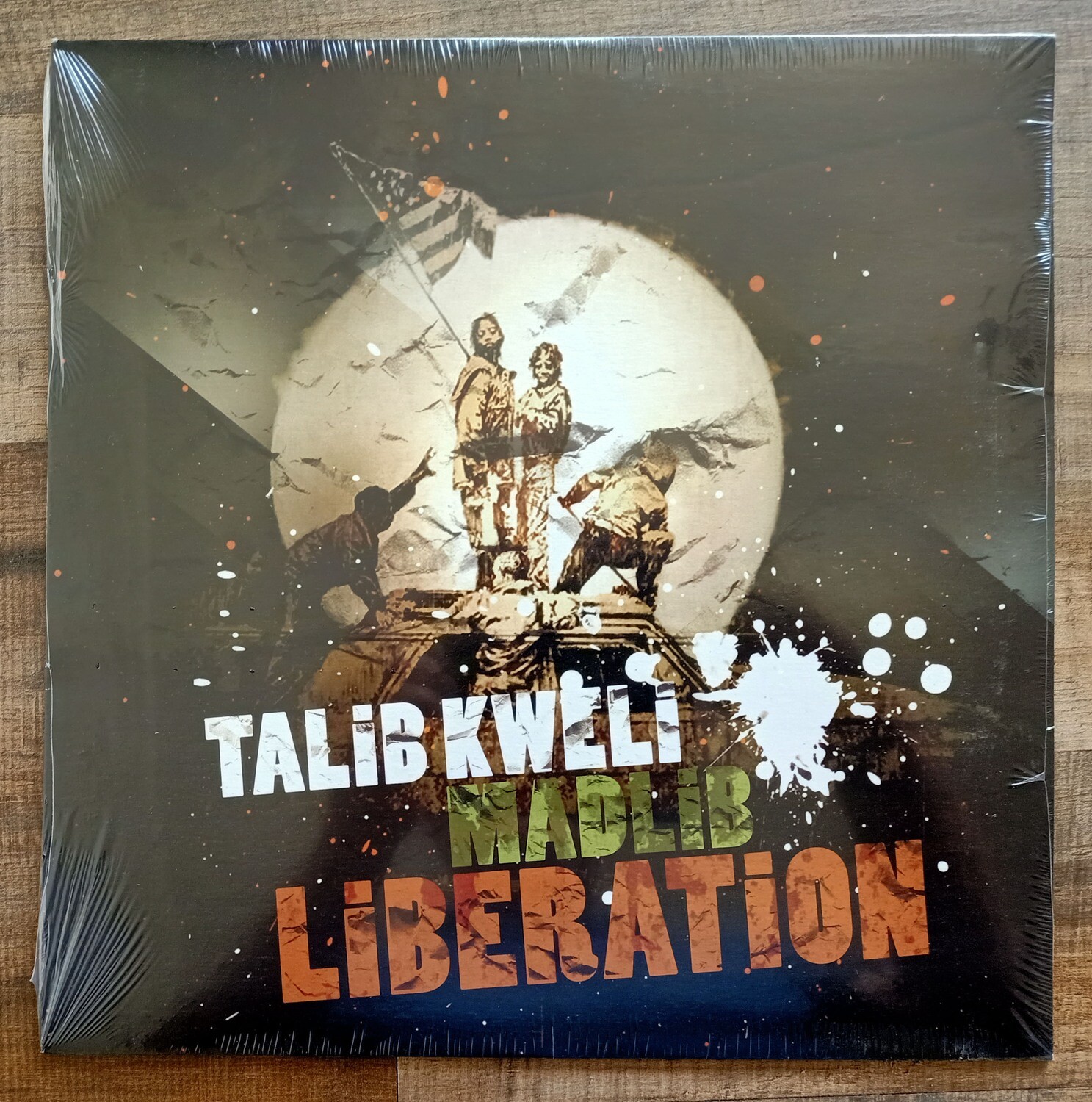 Banksy Talib Kweli &amp; Madlib liberation Vinyl LP (#0509)