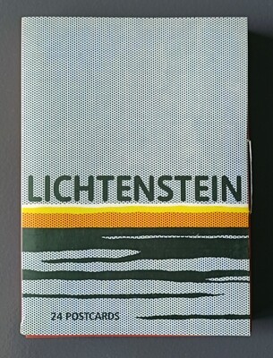 Roy Lichtenstein - A Tate Retrospective Exhibition Postcard folder 2013 (#0332)