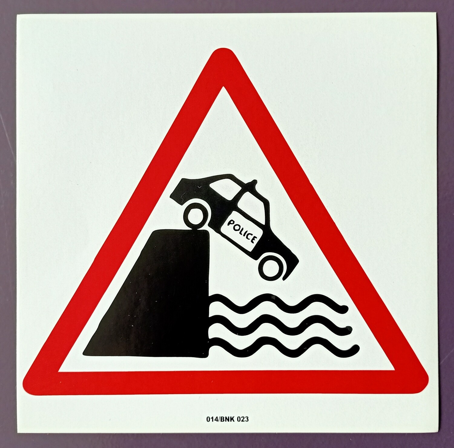 Police Car Sticker Banksy (Attributed) SOLD OUT (#0458)