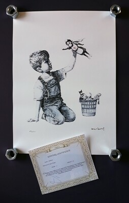 Banksy (Attributed) Game Changer NHS Artprint Limited Edition of 150 w/COA (#0257)