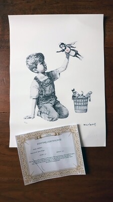 Banksy 'Game Changer' 2020 New Limited Edition of Corona Release 150/150 w/COA (#0296)