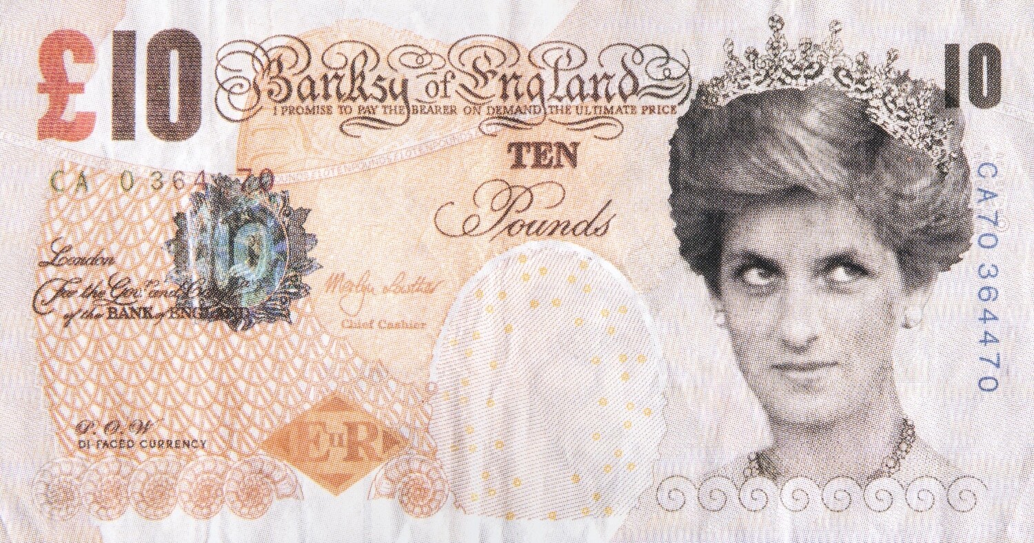 Banksy (Attributed) Di-faced Tenner £10 Note 2004 (#0312)