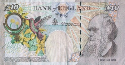 Banksy (Attributed) Di-faced Tenner £10 Note 2004 (#0310)