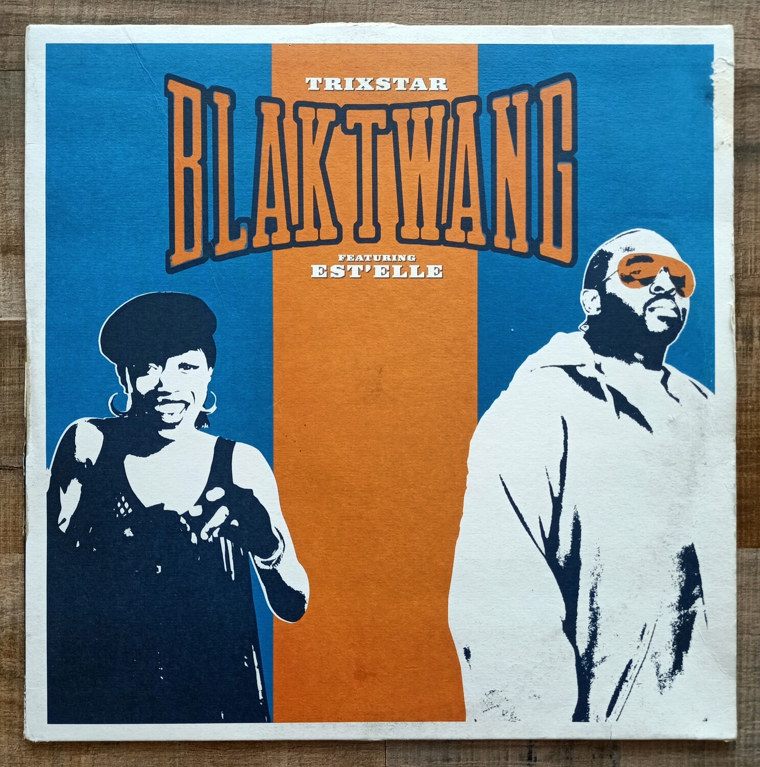 ​Banksy ​Black Twang Trixstar Artwork Rare Original 2002 UK 12” Vinyl Record (#0481)