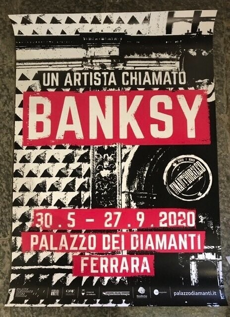 ​Banksy Anonymous - Un Artista chiamato Banksy - Exposition poster - 2020 (#0542)