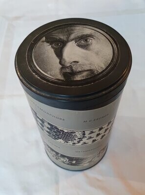 M.C. Escher Metamorphosis Set of 4 art prints on tube. (#0524)