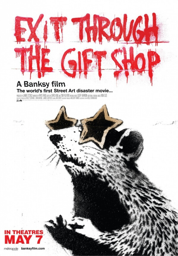 Banksy Poster Exit Through The Gift Shop RARE SOLD OUT (#0681)
