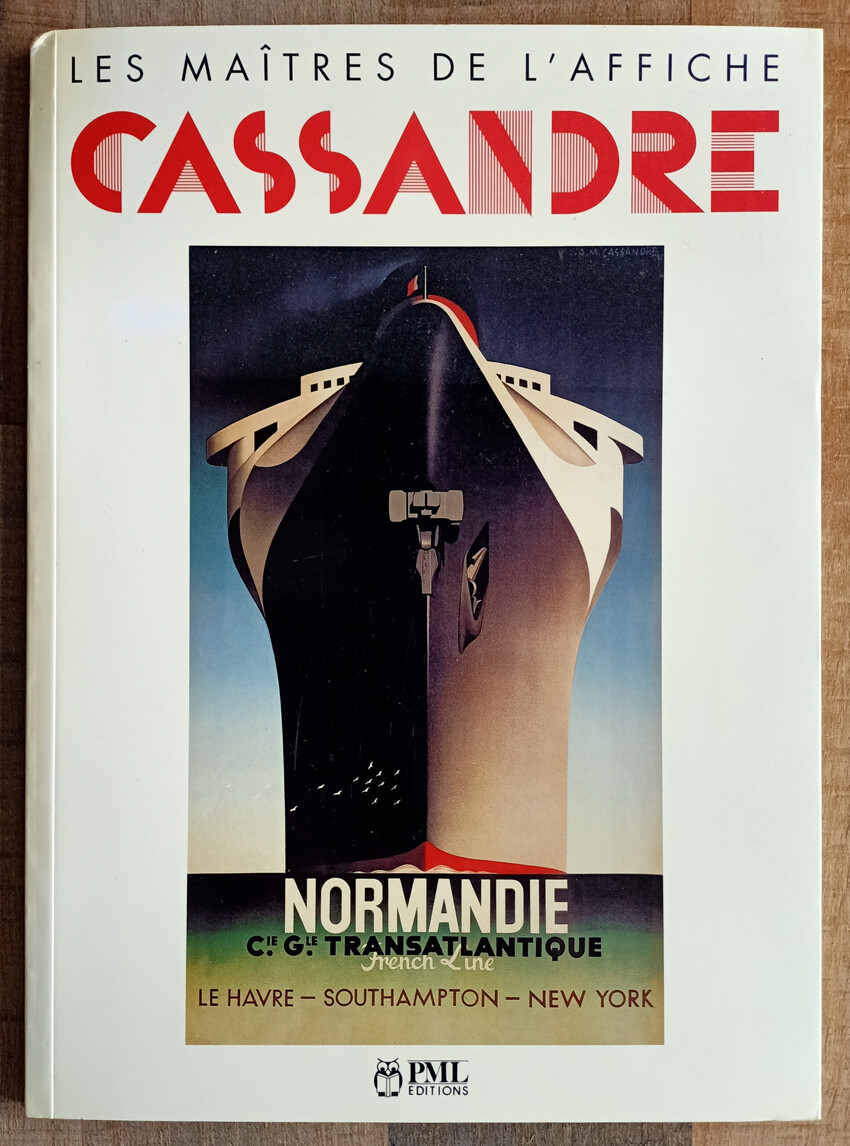 Cassandre Les Maîtres De L&#39; Affiche 1995 Livre (Alain Weill) (#0770)