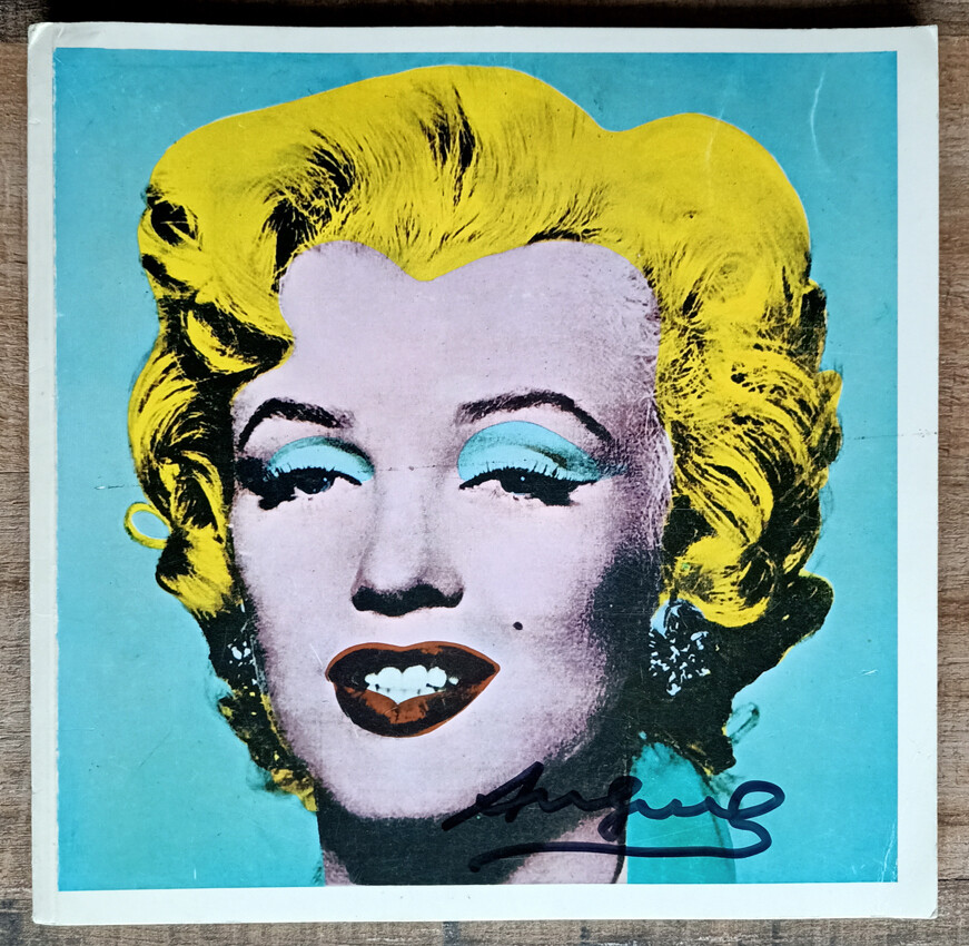 *Andy Warhol Exhibition Book​ The Tate Gallery London 1971 *Signed Attributed (#0779)