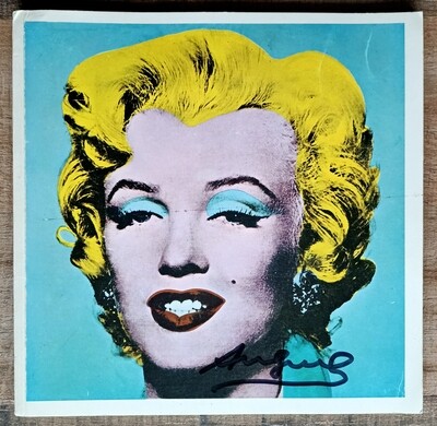 *Andy Warhol Exhibition Book​ The Tate Gallery London 1971 *Signed Attributed (#0779)