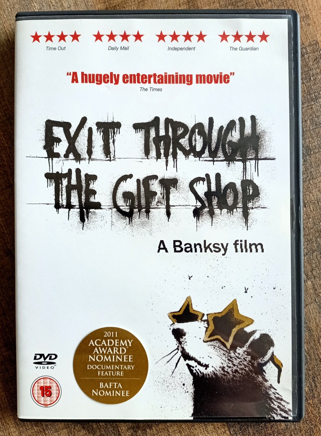 Banksy Exit Through The Gift Shop DVD Film 2011 (#0781)