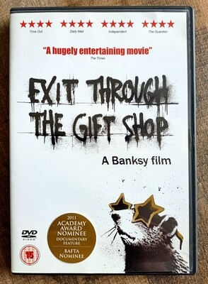 Banksy Exit Through The Gift Shop DVD Film 2011 (#0781)