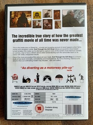 Banksy Exit Through The Gift Shop DVD Film 2011 (#0781)