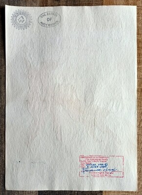 Drawing by Andy Warhol (Attributed) 1986 (#0802)