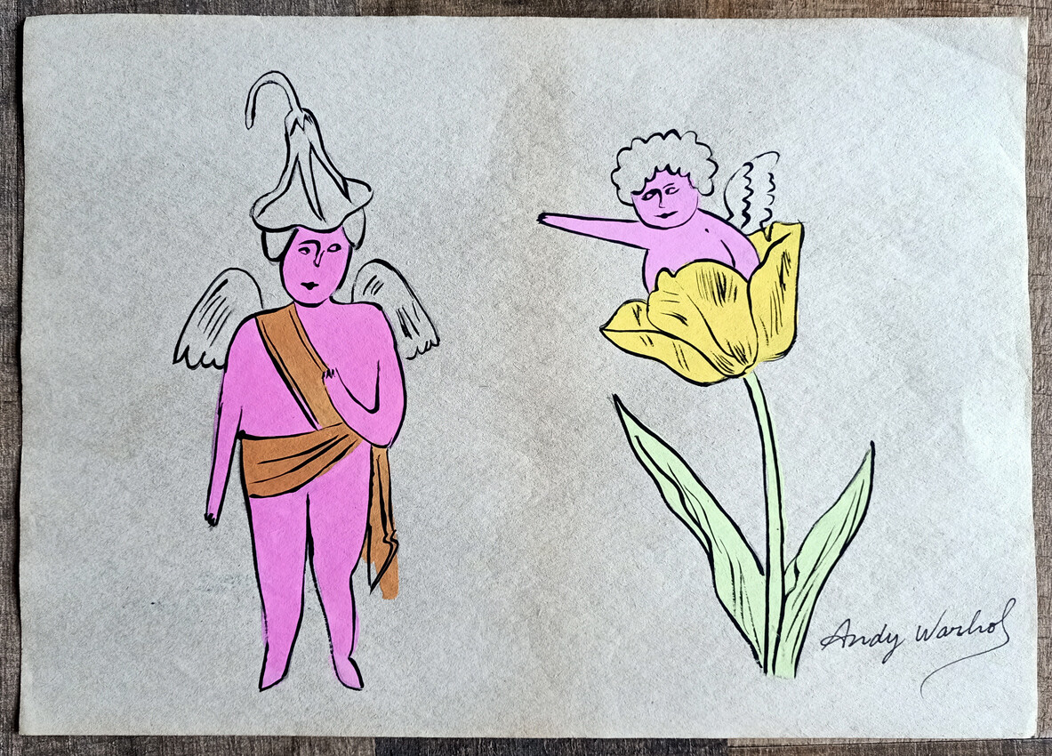 Drawing by Andy Warhol (Attributed) 1986 (#0807)