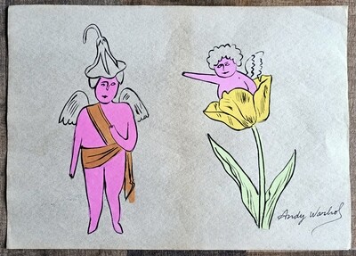Drawing by Andy Warhol (Attributed) 1986 (#0807)