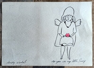 Drawing by Andy Warhol (Attributed) 1986 (#0810)