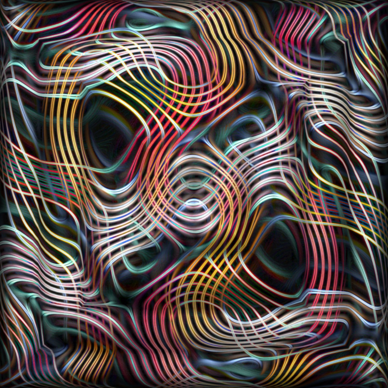 MikoArt-Liquid Gloss 80x80cm-0060