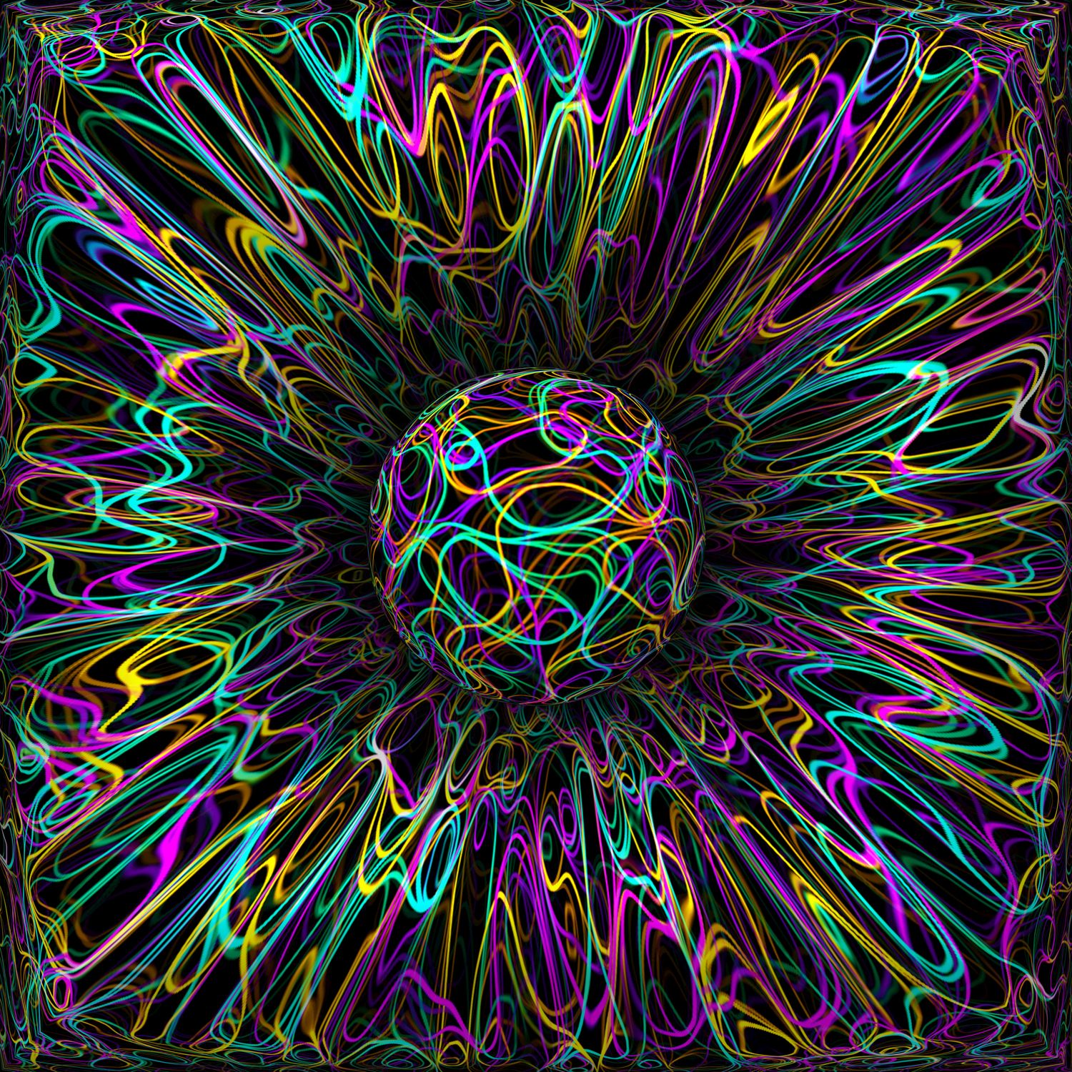 MikoArt-Liquid Gloss 80x80cm-0061