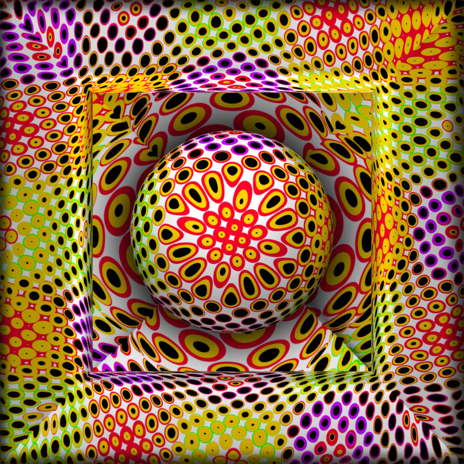MikoArt-Liquid Gloss 80x80cm-0072