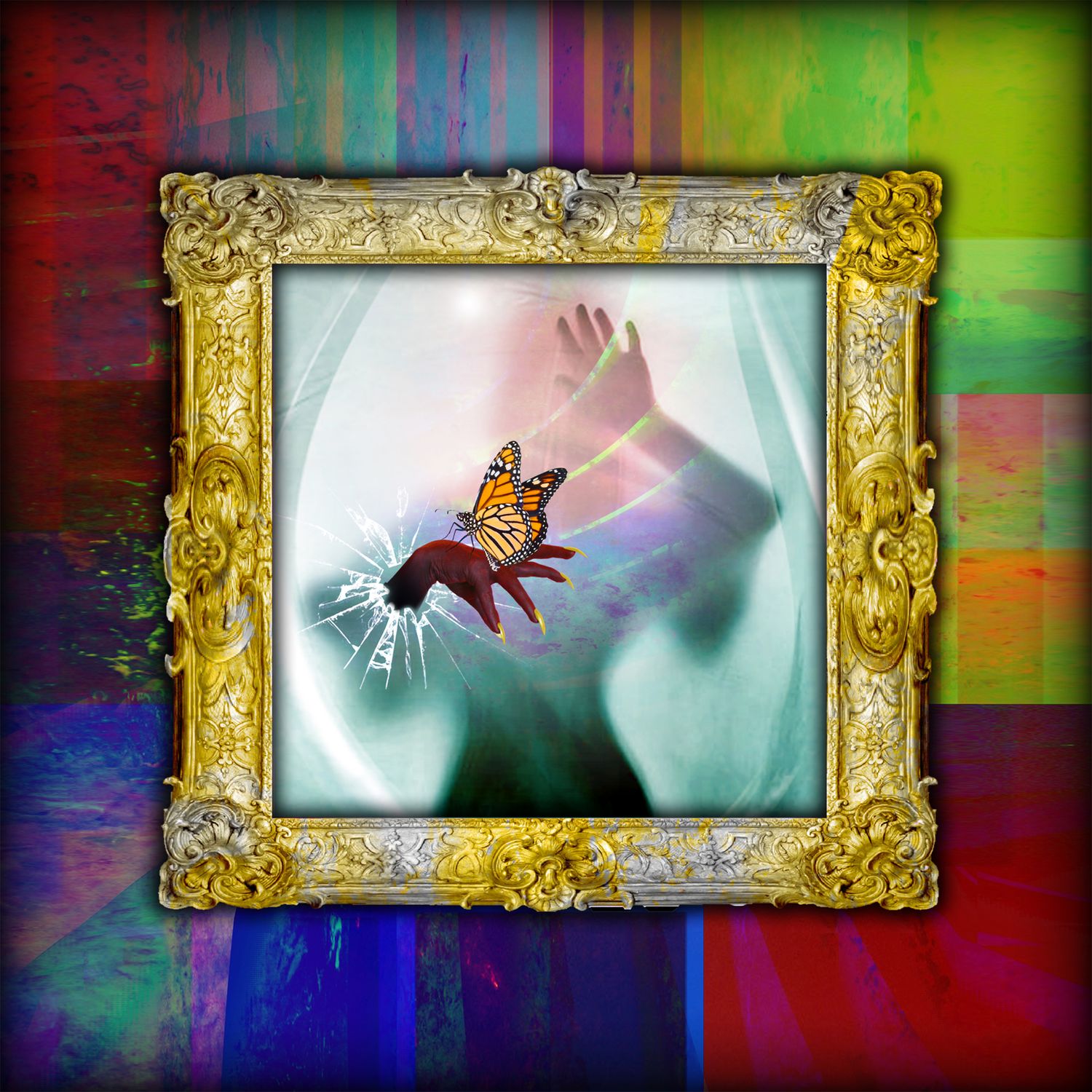 MikoArt-Liquid Gloss 80x80cm-0150