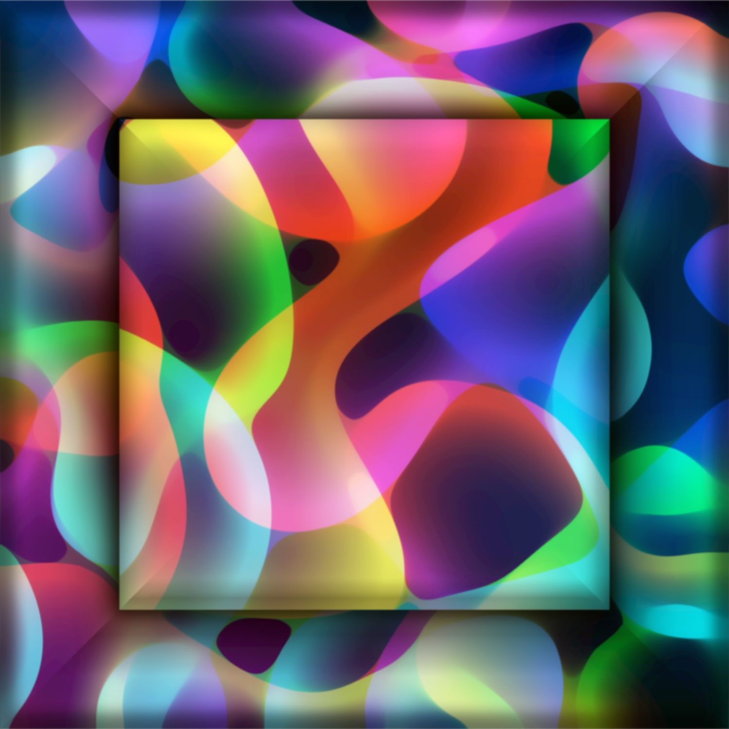 MikoArt-Liquid Gloss 80x80cm-0074