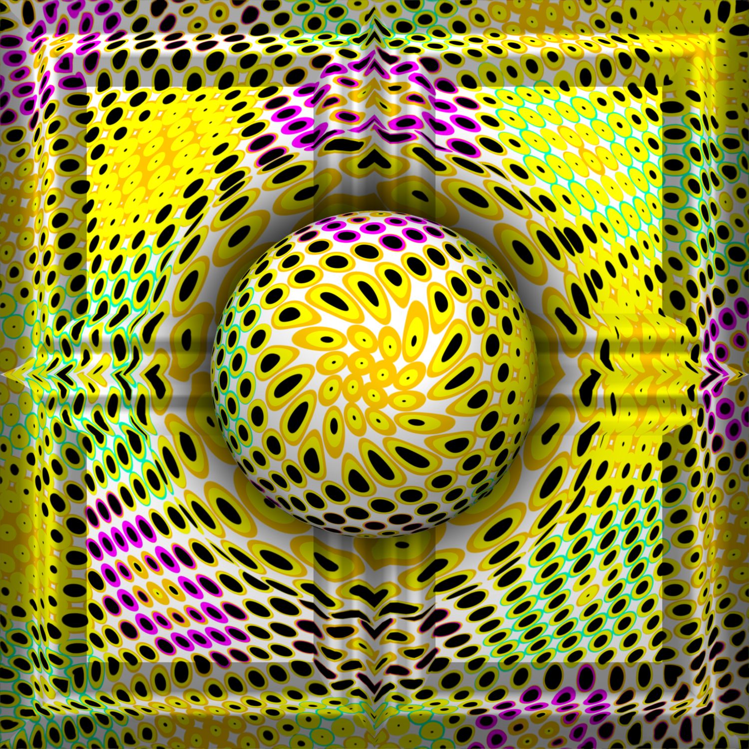 MikoArt-Liquid Gloss 80x80cm-0086