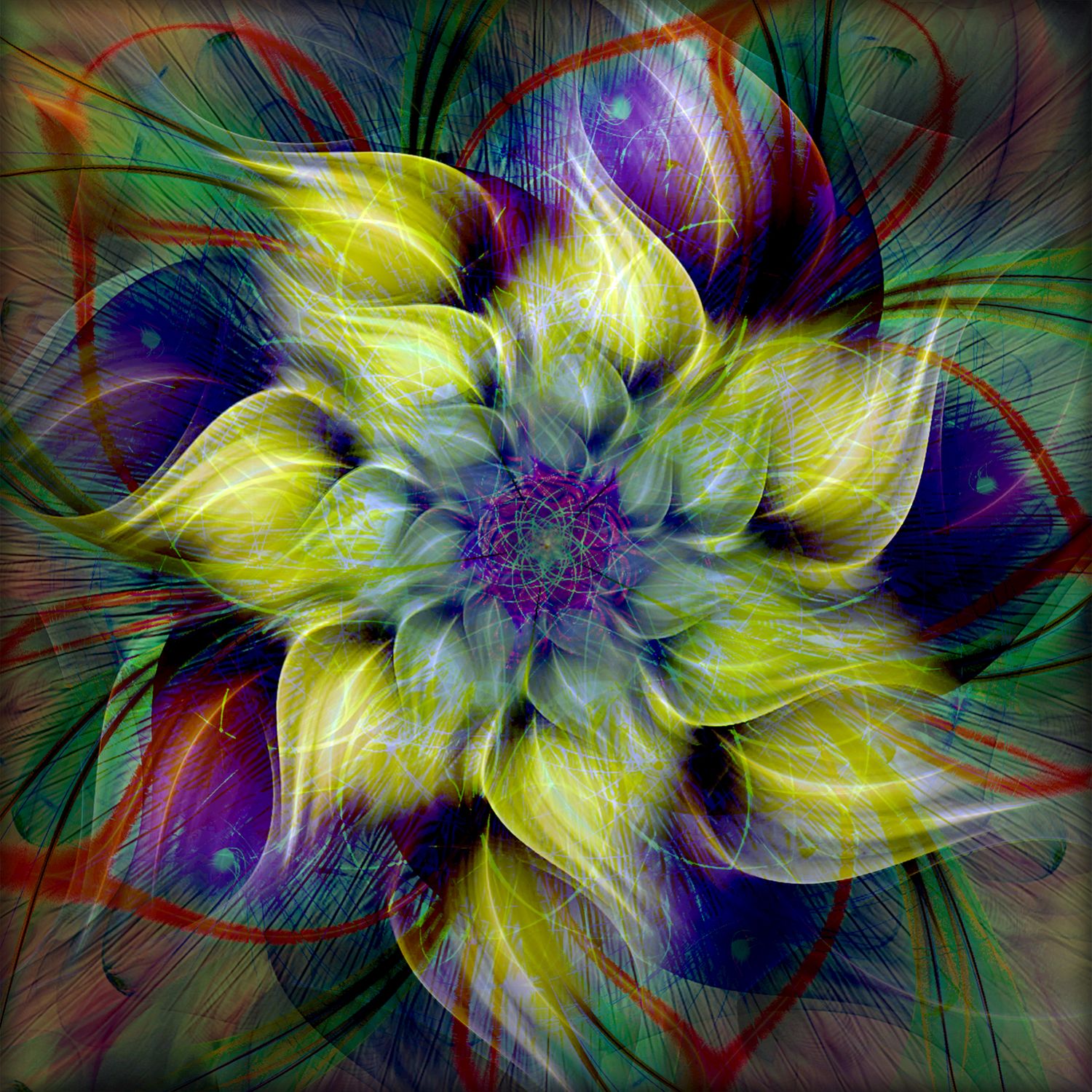 MikoArt-Liquid Gloss 80x80cm-0123